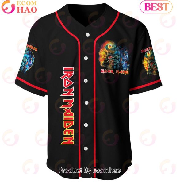 Custom Name 48 Years 1975 – 2023 Iron Maiden Thank You For The Memories Baseball Jersey