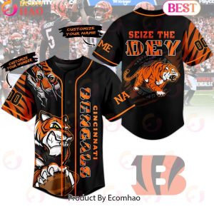 Personalized Cincinnati Bengals Seize The Dey Baseball Jersey