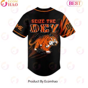 Personalized Cincinnati Bengals Seize The Dey Baseball Jersey