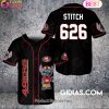 Seattle Seahawks Lilo And Stitch Baseball Jersey White