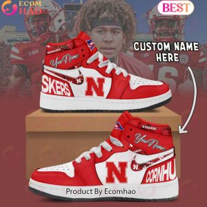 Customize NCAA Nebraska Cornhuskers  Air Jordan 1 Shoes, Sneaker