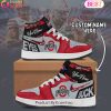 Customize NCAA Oklahoma Sooners  Air Jordan 1 Shoes, Sneaker