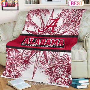 NCAA Alabama Crimson Tide Classic Pattern Fleece Blanket