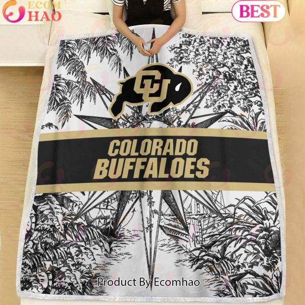 NCAA Colorado Buffaloes Classic Pattern Fleece Blanket