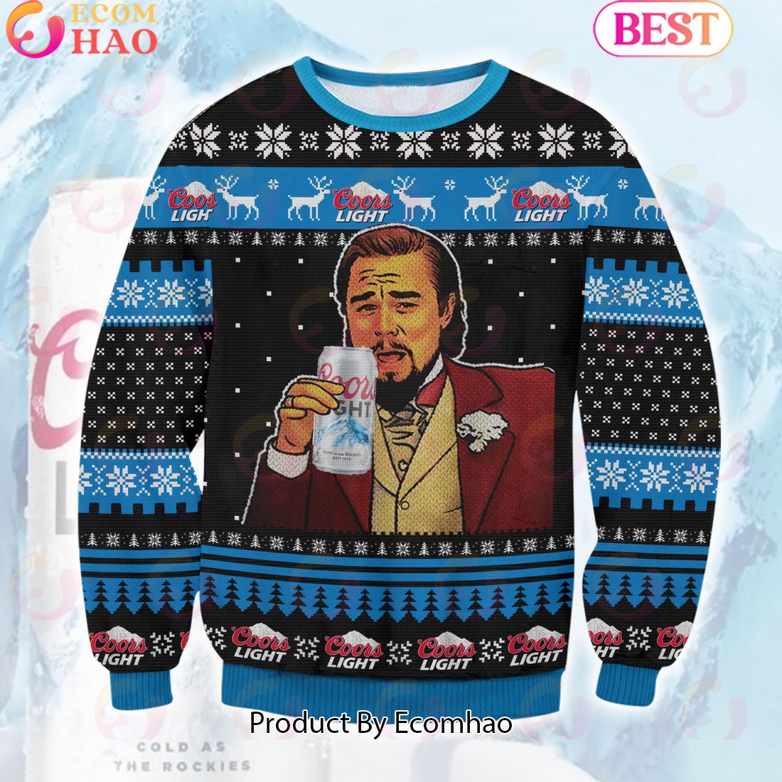 Coors Light Beer Meme Meme Ugly Sweater