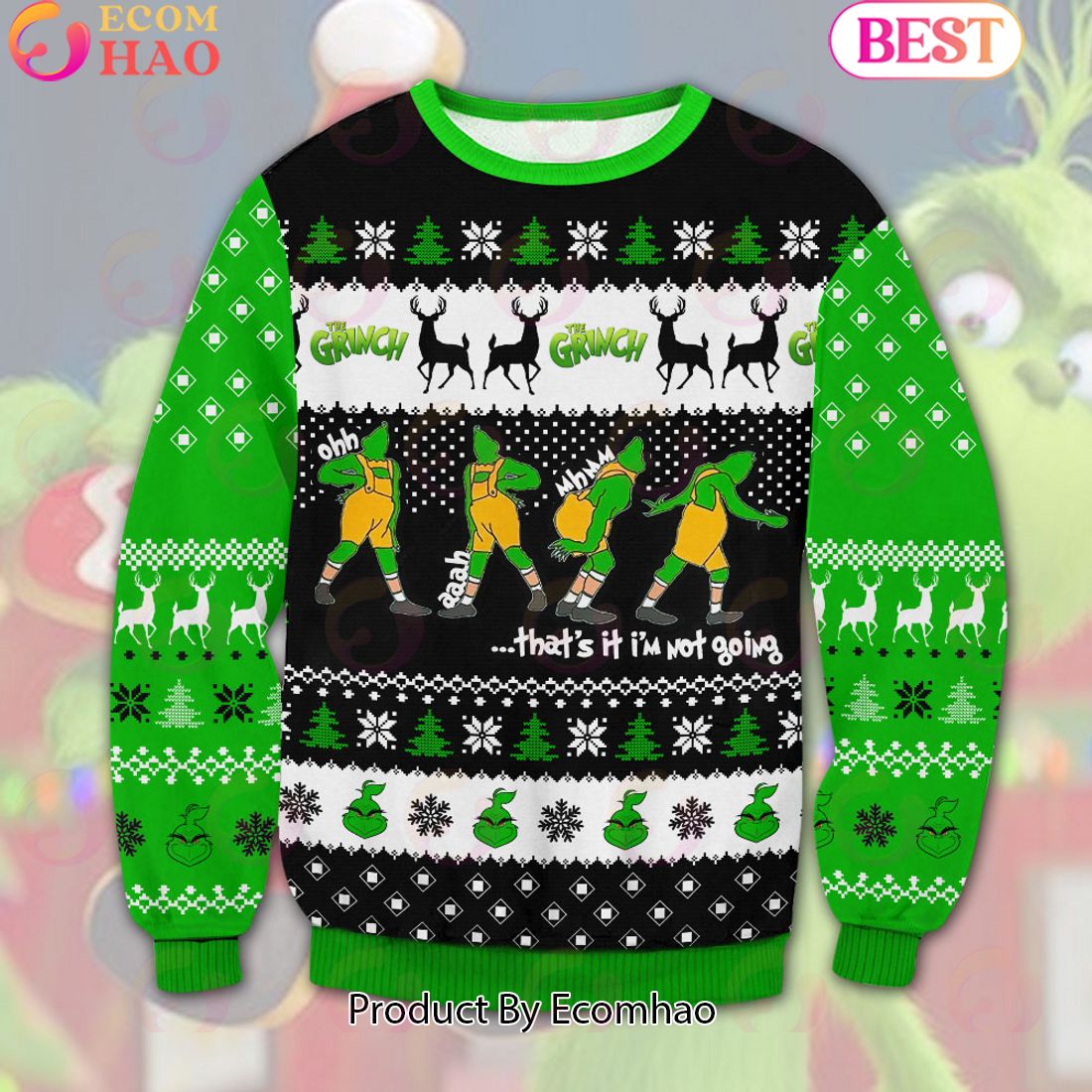 Grinch Meme Meme Ugly Sweater