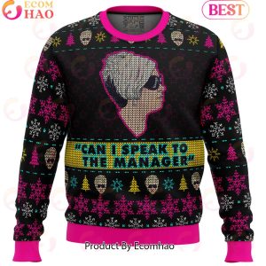 Karen Talks to Manager Meme Meme Ugly Christmas Sweater
