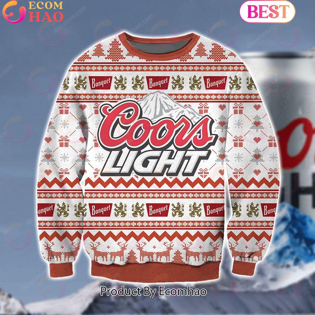 Coors Light Ugly Sweater