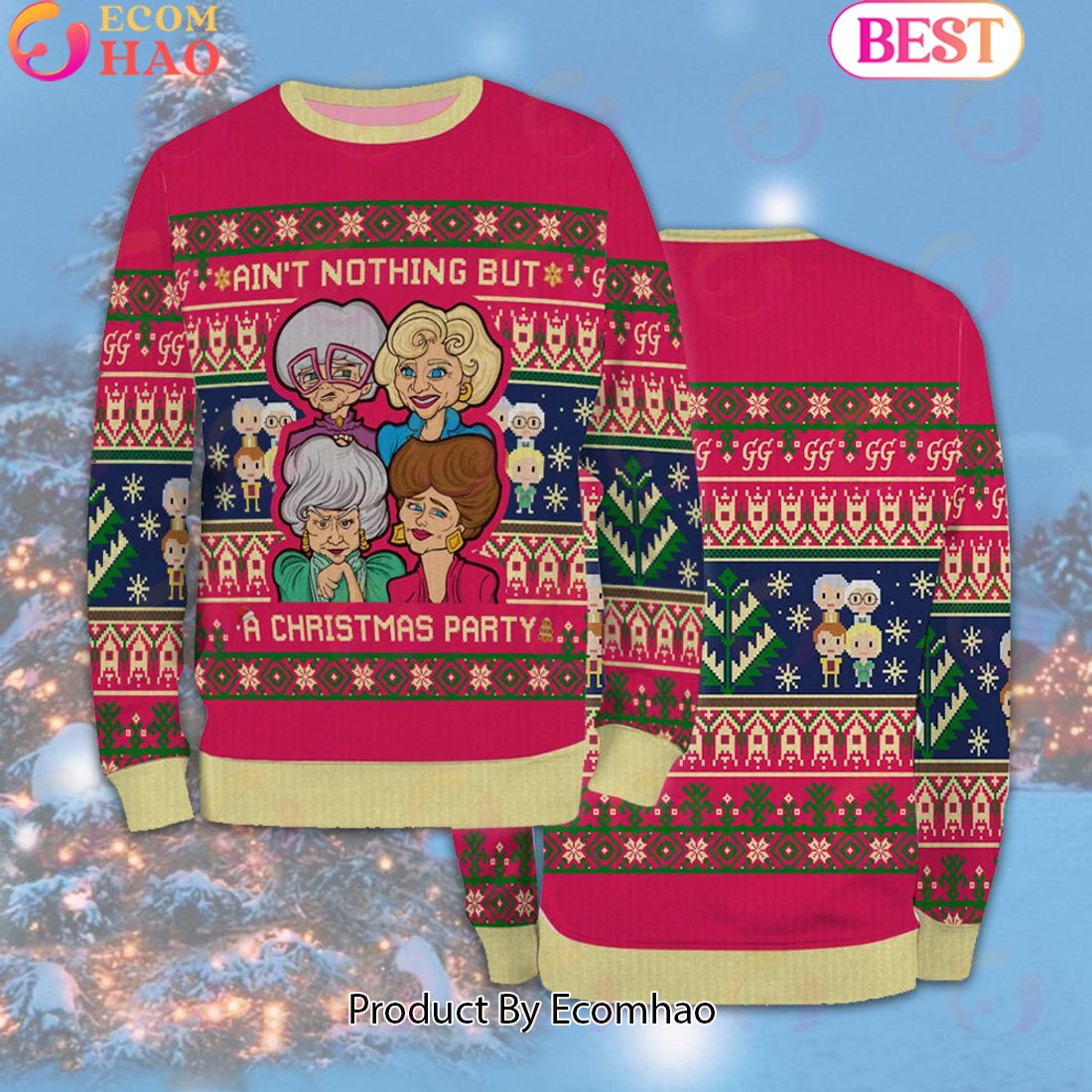 Golden Girls Ugly Sweater