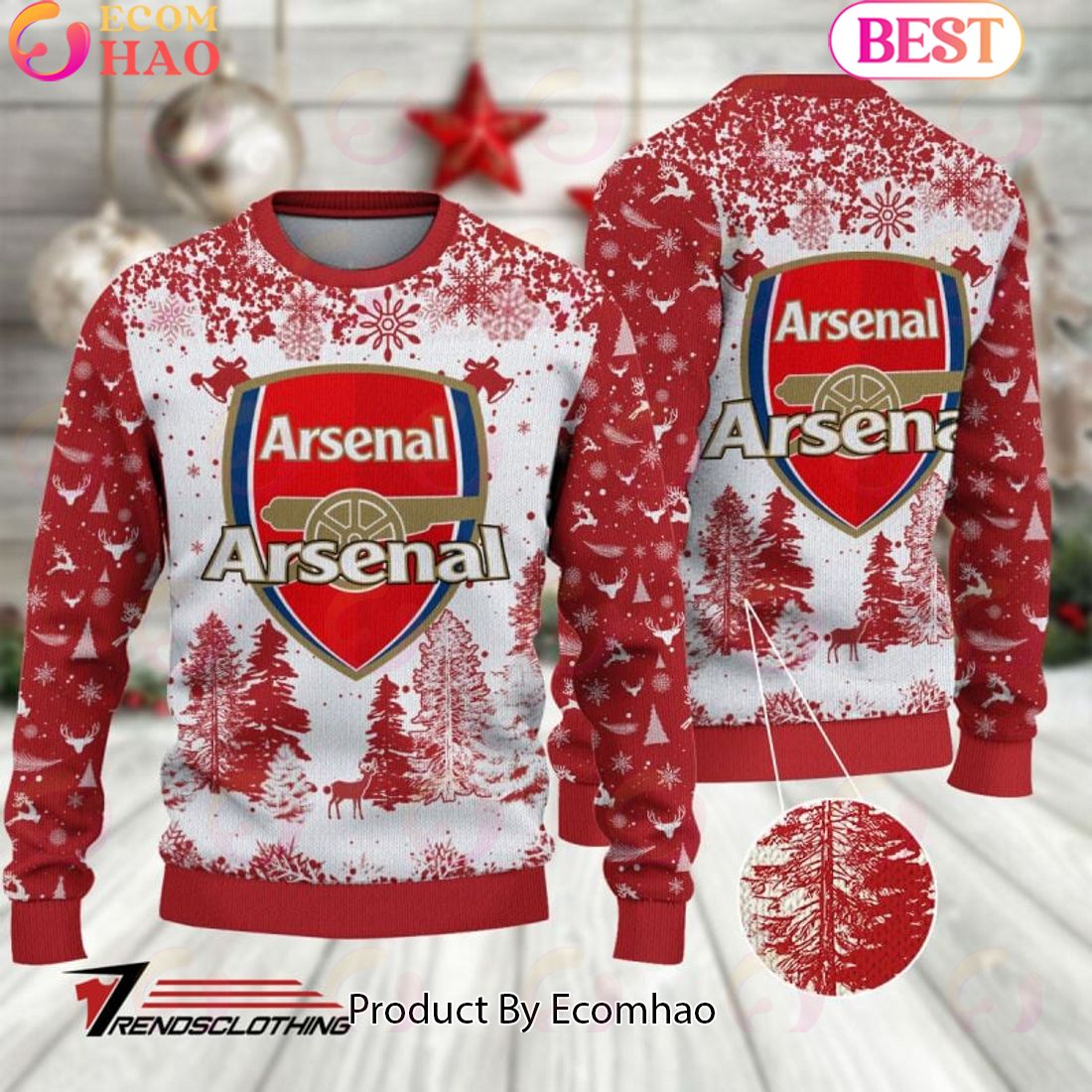 Brentford FC EPL Ugly Sweater Collection 2023