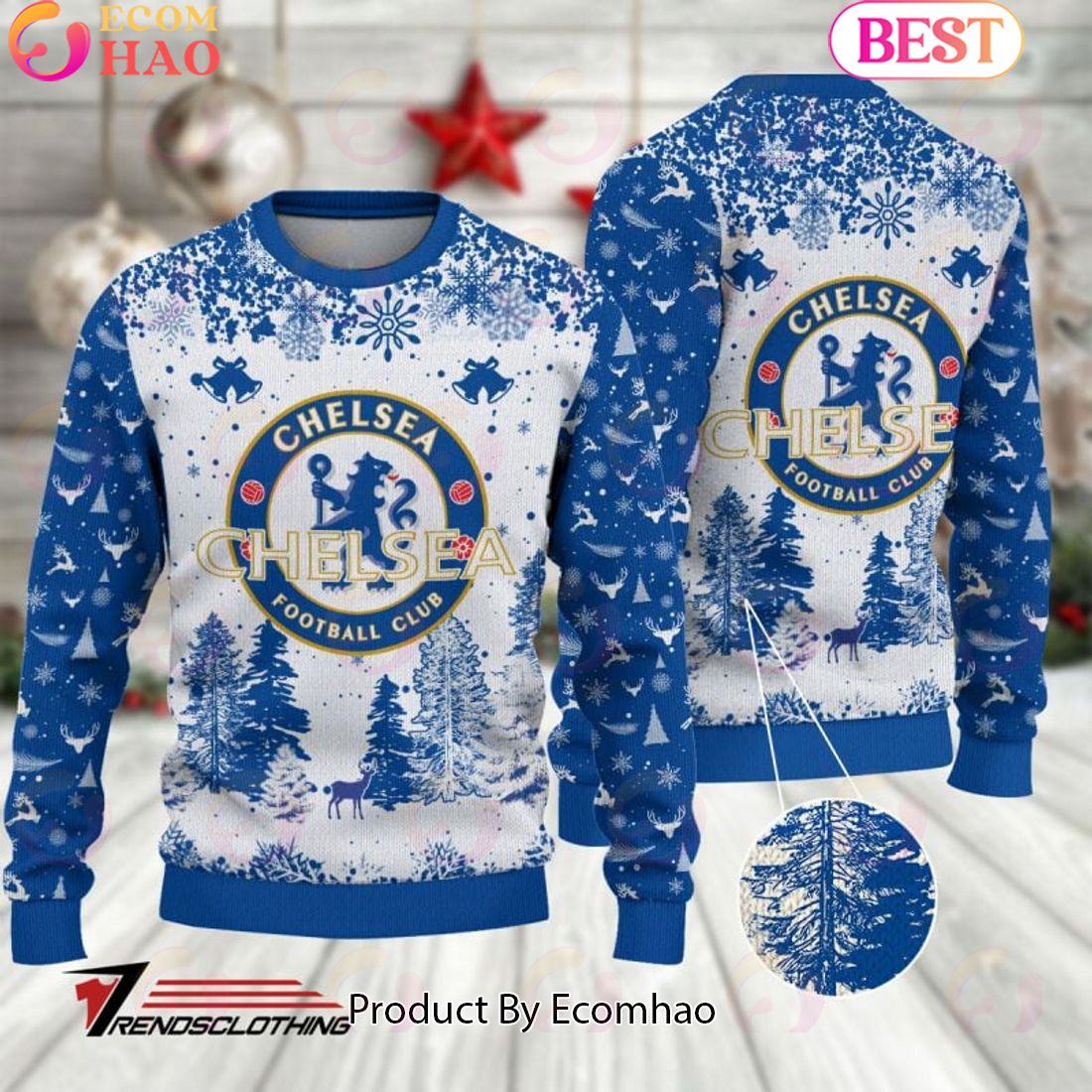 Brentford FC EPL Ugly Sweater Collection 2023