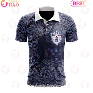 LIGA MX C.F. Pachuca Special Aztec Warrior Design Polo Shirt