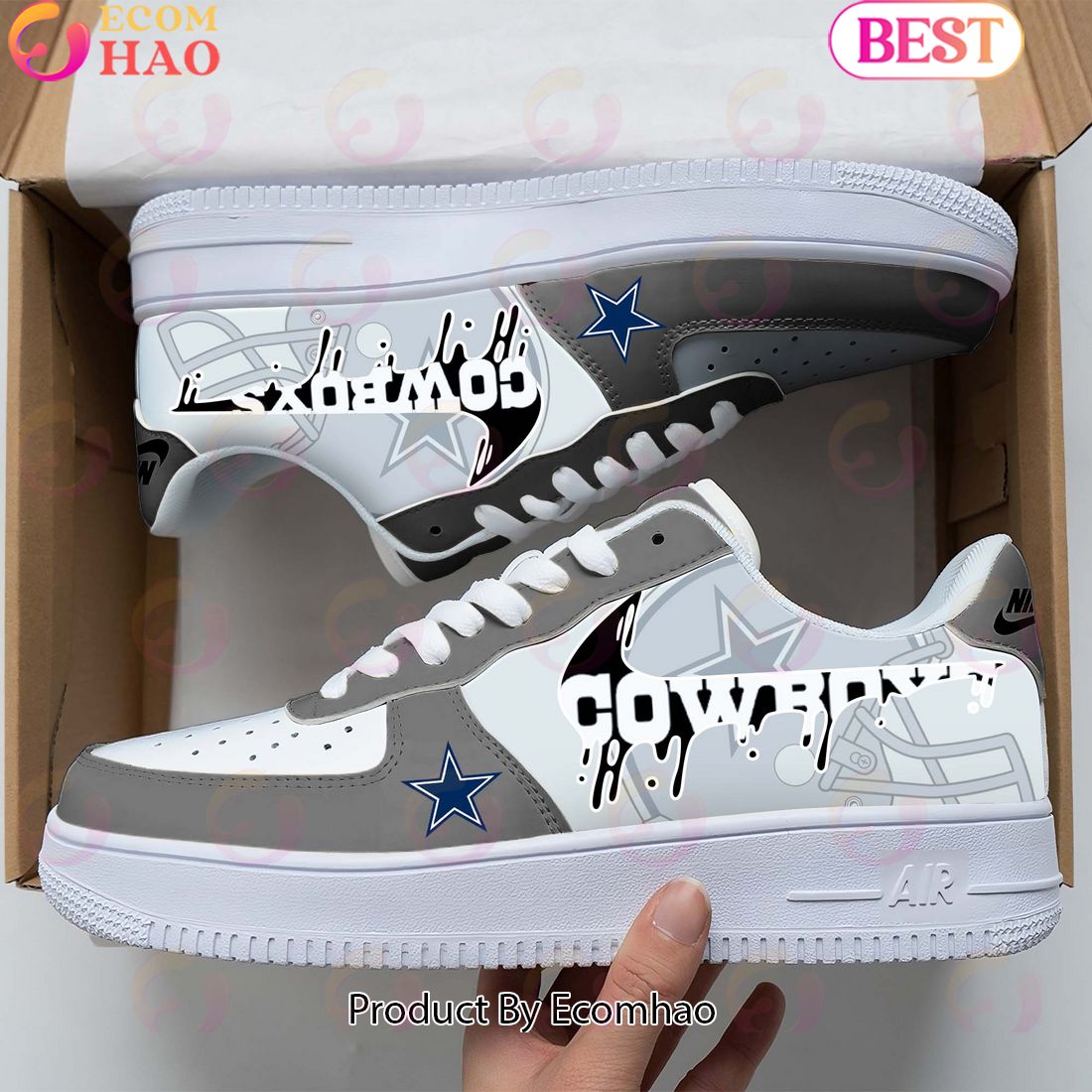 NFL Buffalo Bills Special Logo Style Air Force 1 Sneakers - Ecomhao Store