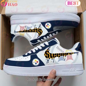 NFL Steelers Special Logo Style Air Force 1 Sneakers