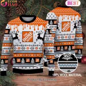 Home Depot Logo Ugly Sweater