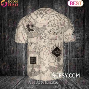 Baltimore Orioles HP Marauder's Map Baseball Jersey – White - Scesy