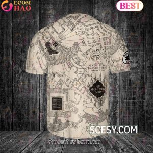 San Diego Padres HP Marauder's Map Baseball Jersey - Scesy