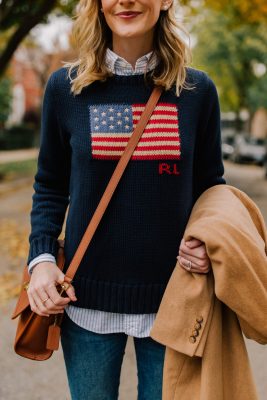 Celebrate Patriotism in Style: Embrace the Spirit of Freedom with an American Flag Sweater