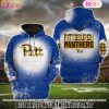 NCAA Penn State Nittany Lions Football Plaid Bleached 3D Hoodie