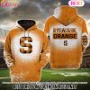 NCAA Stanford Cardinal Football Plaid Bleached 3D Hoodie