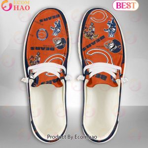 NFL Chicago Bears Personalized Hey Dude Shoes NFL Chicago Bears Personalized Hey Dude Shoes