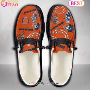 NFL Chicago Bears Personalized Hey Dude Shoes NFL Chicago Bears Personalized Hey Dude Shoes