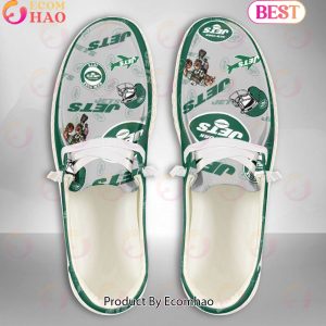 NFL New York Jets Personalized Hey Dude Shoes NFL New York Jets Personalized Hey Dude Shoes
