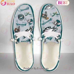 NFL Philadelphia Eagles  Personalized Hey Dude Shoes