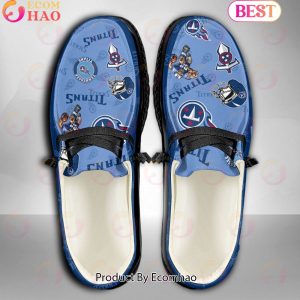 NFL Tennessee Titans Personalized Hey Dude Shoes