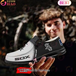 Custom Name MLB Chicago White Sox Hey Dude Shoes