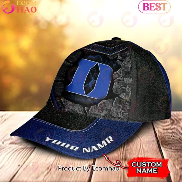 NCAA Duke Blue Devils Broken Wall Cap Custom Name