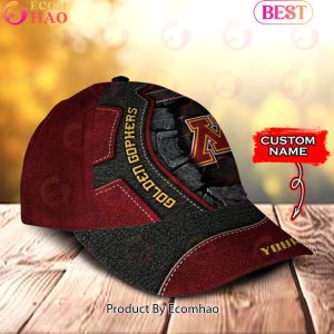 NCAA Minnesota Golden Gophers Broken Wall Cap Custom Name NCAA Minnesota Golden Gophers Broken Wall Cap Custom Name