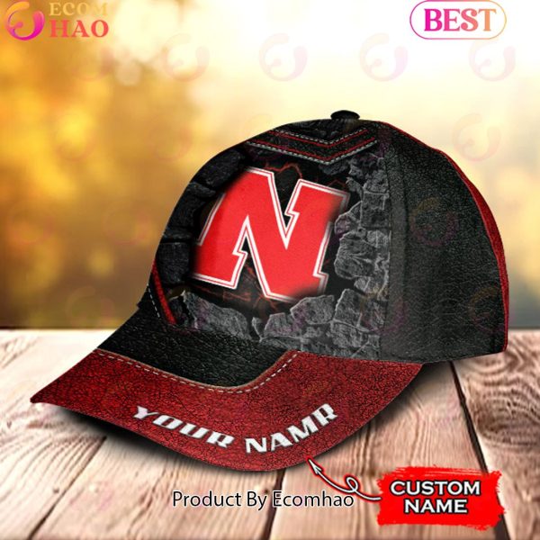NCAA Nebraska Cornhuskers Broken Wall Cap Custom Name