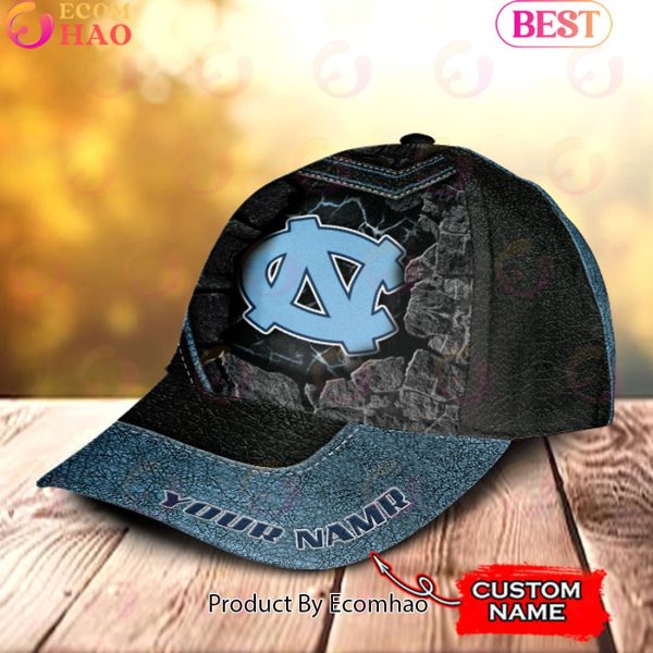 NCAA North Carolina Tar Heels Broken Wall Cap Custom Name