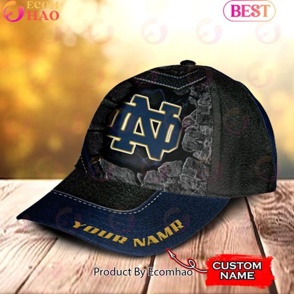 NCAA Notre Dame Fighting Irish Broken Wall Cap Custom Name