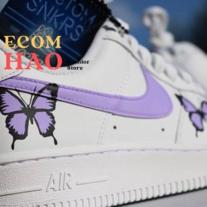 Air Force 1 Butterfly Edition Streetwear Sneakers