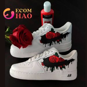 Air Force 1 Custom Rose Drips