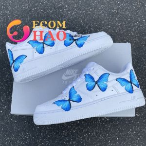Air Force 1 Personalizado Mariposa Azul