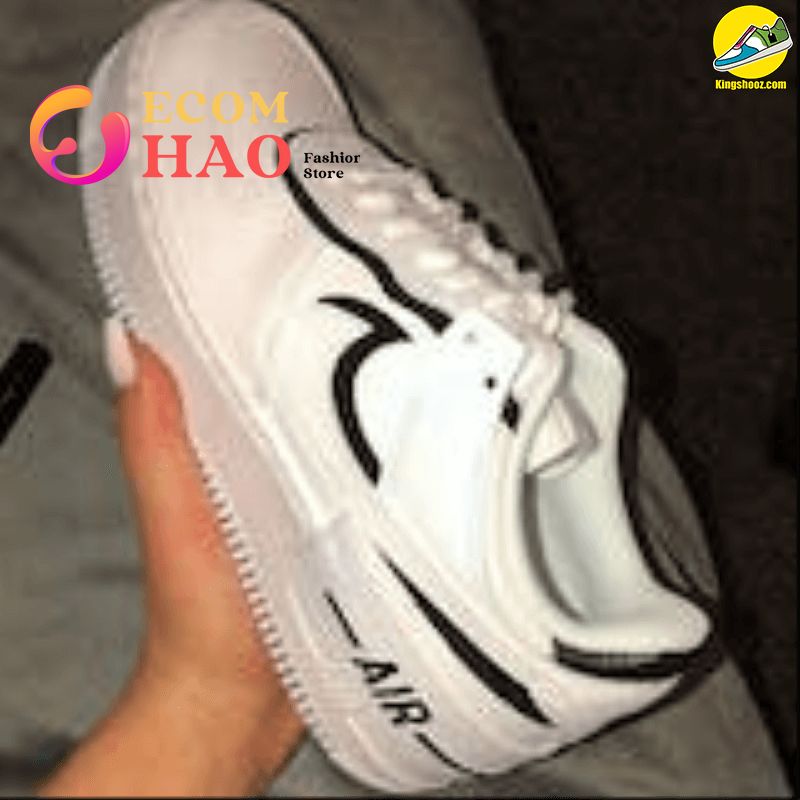 Black Custom Air Force 1 Shadow  Af1S_