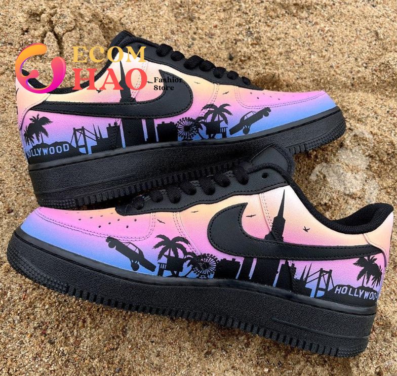 California Love Sunset Custom Air Force 1