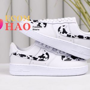 Cow Print Air Force 1 Custom