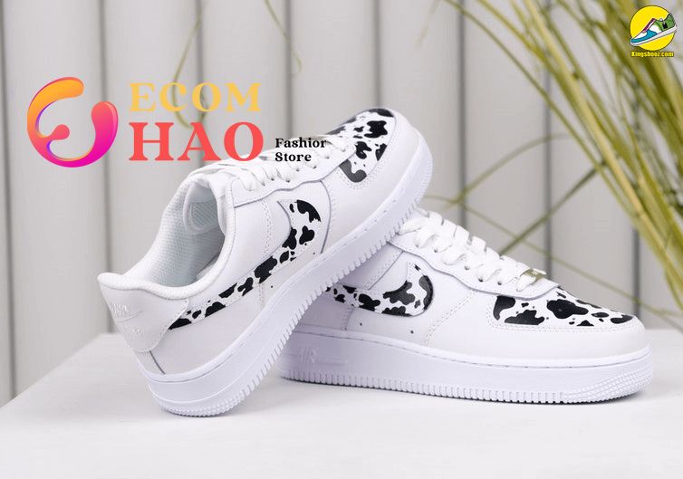 Cow Print Air Force 1 Custom