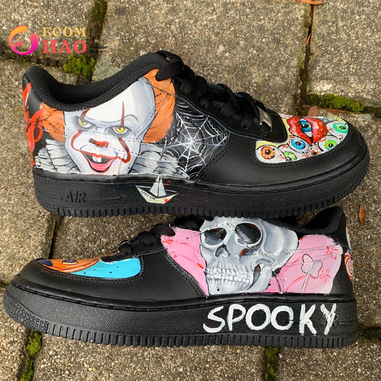 Custom Air Force 1 Horror Shoes