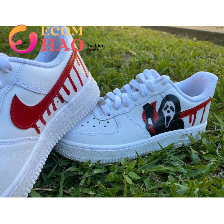 Ghostface Halloween Air Force 1