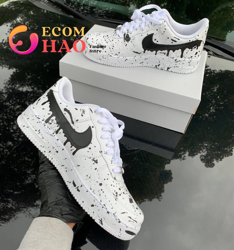 Splatter Drip Custom Air Force 1 Hand Painted