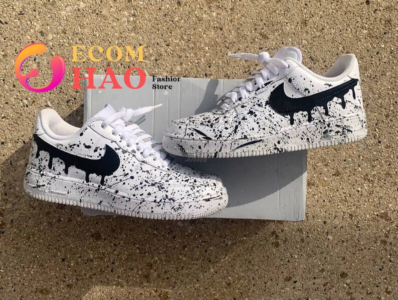 Splatter Drip Custom Air Force 1 Hand Painted