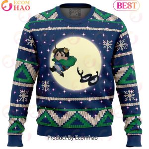 Bojji and Kage Full Moon Ranking of Kings Ugly Christmas Sweater Bojji and Kage Full Moon Ranking of Kings Ugly Christmas Sweater