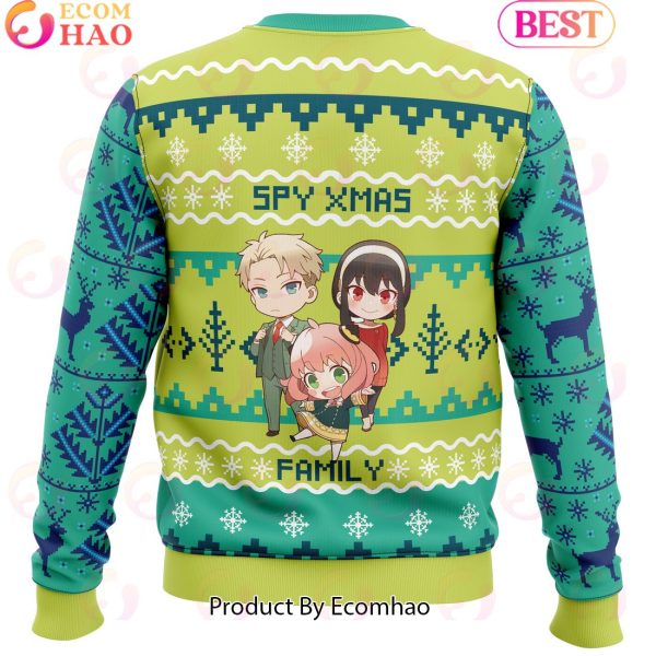 Chibi Spy x Family Ugly Christmas Sweater