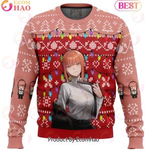 Makima Chainsaw Man Ugly Christmas Sweater