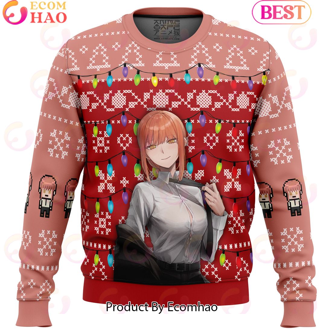 Kaiman Dorohedoro Ugly Christmas Sweater